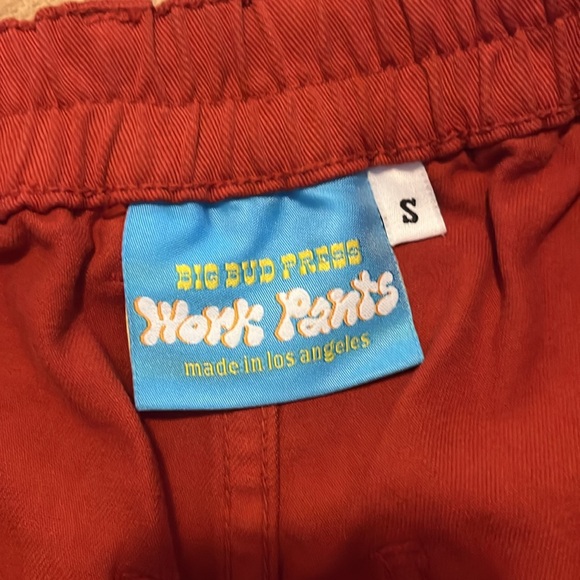 Big Bud Press Work Shorts in Paprika Size Small - Picture 5 of 7